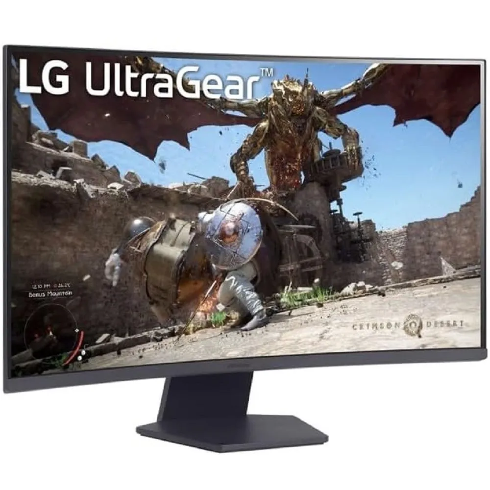 27" LG Ultragear™ 27GS60QC-B Curved Gaming Monitor Черный - 2