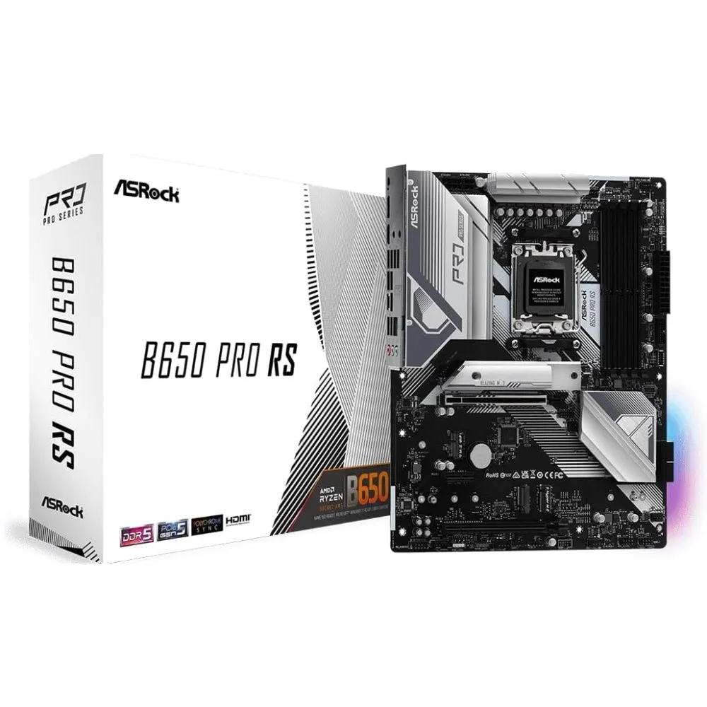 МП ASRock B650 Pro RS AMD AM5 DDR5 - 2