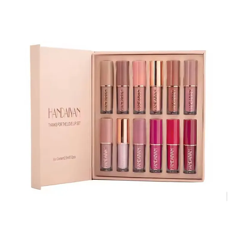 BRH 12 COLOUR LIP GLOSS SET