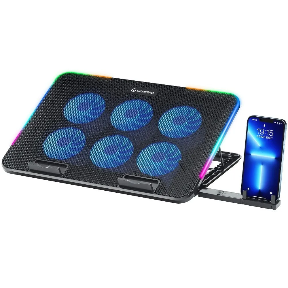 COOLING PAD FOR NOTEBOOK ICECOOREL A9R 6xFAN Черный