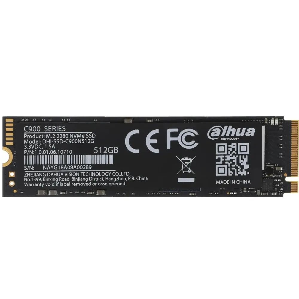 DAHUA C900N 512GB NVMe M.2 2280