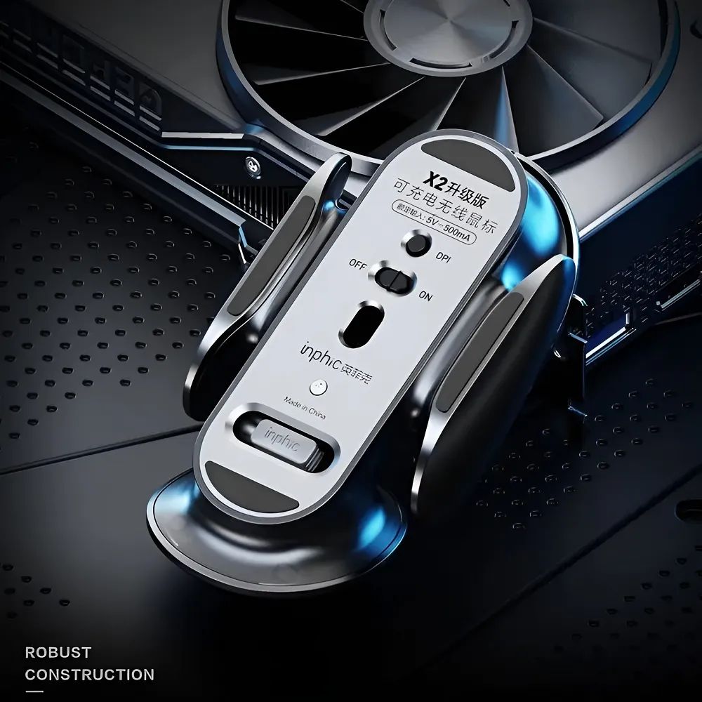 inphic® X2 (Wireless Mouse Supports Bluetooth and 2.4G Wireless | - 2