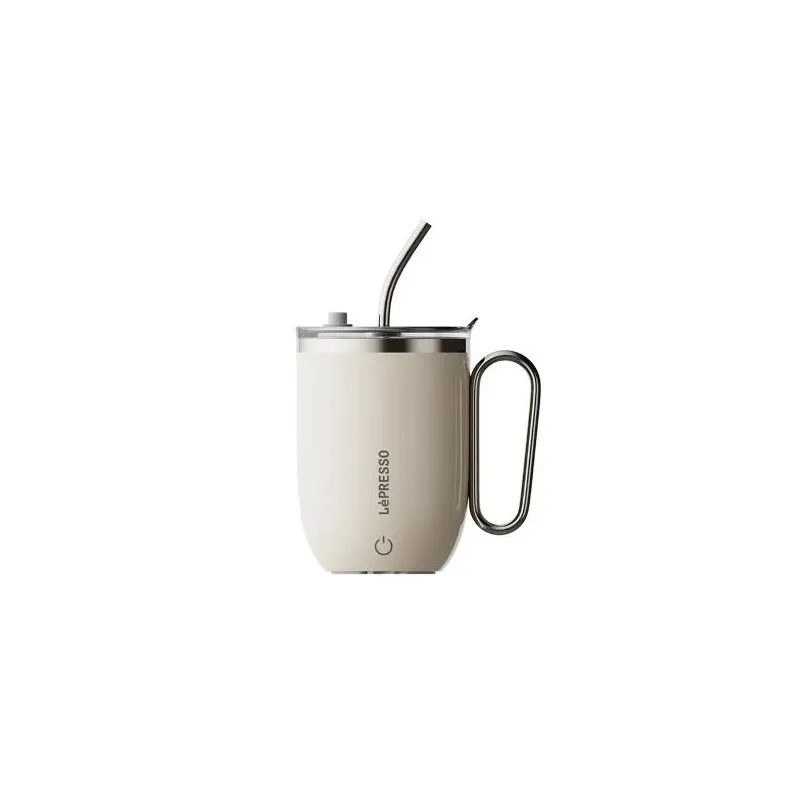 LEPRESSO SPIN MAGNETIC AUTO STIRRING MUG WITH TOUCH BUTTON (BLACK) TERMOKRUŽKA - 2