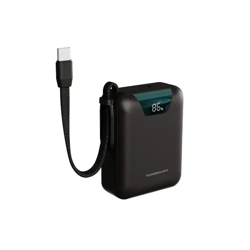 POWER BANK POWEROLOGY YORK 10000 mAh (BLACK)