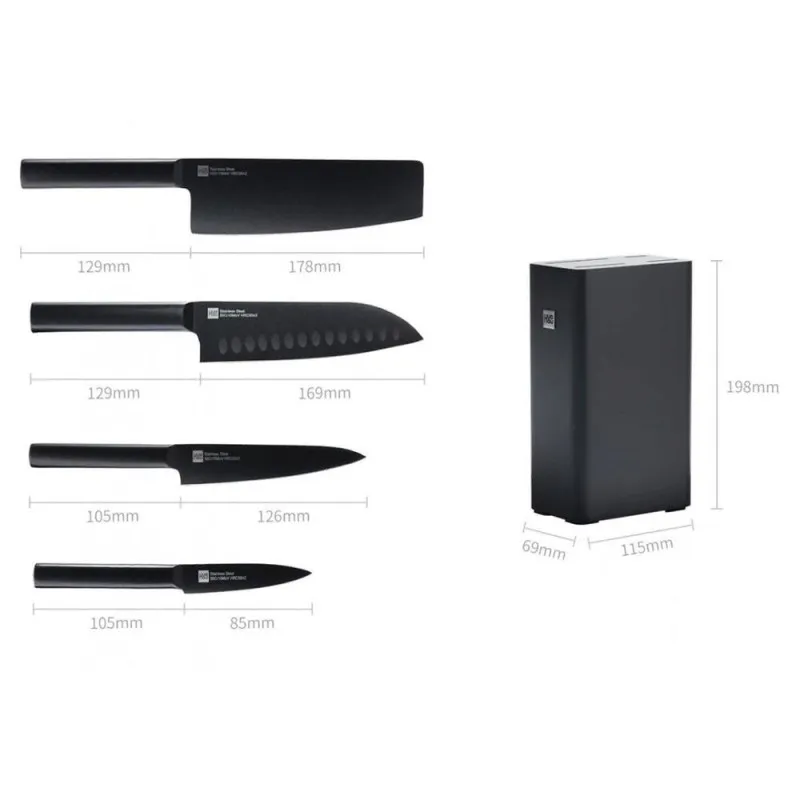 XIAOMI HUO HOU KNIFE PYÇAK TOPLUMY (4 SANY) - 2