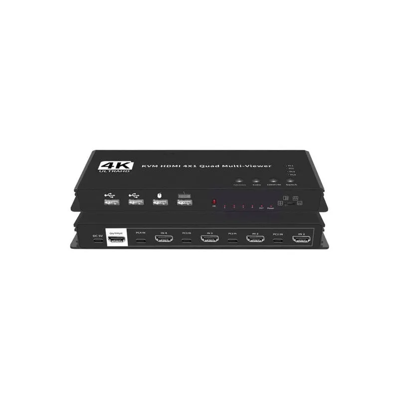 KVM SWITCH KVM41UA 4X1 (4K ULTRAHD)