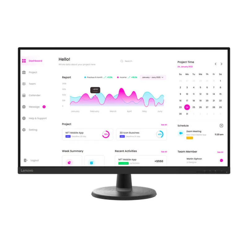 LENOVO D32-40 31.5" MONITOR