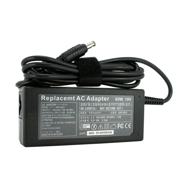 SAMSUNG 19V 3.16A 5.5x3.0 ZARÝAD BERIJI ENJAM