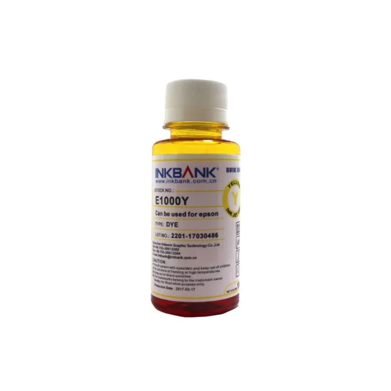 INKBANK EPSON 100ML YELLOW PRINTER ÜÇIN SYÝA - 4