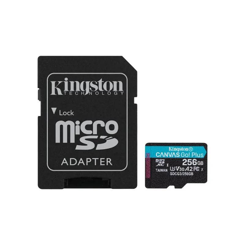 KINGSTON CANVAS GO PLUS 256 GB ÇIP ÝAT