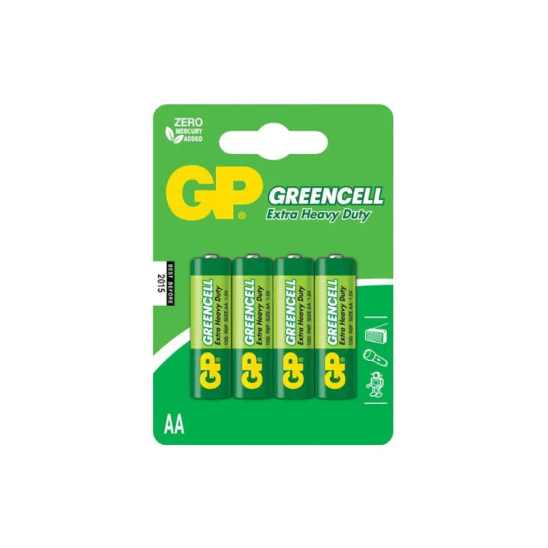 GP GREENCELL GP15G-2UE4 4xAA BATAREÝ